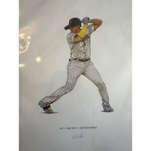 MLB San Diego Padres Juan Soto art print